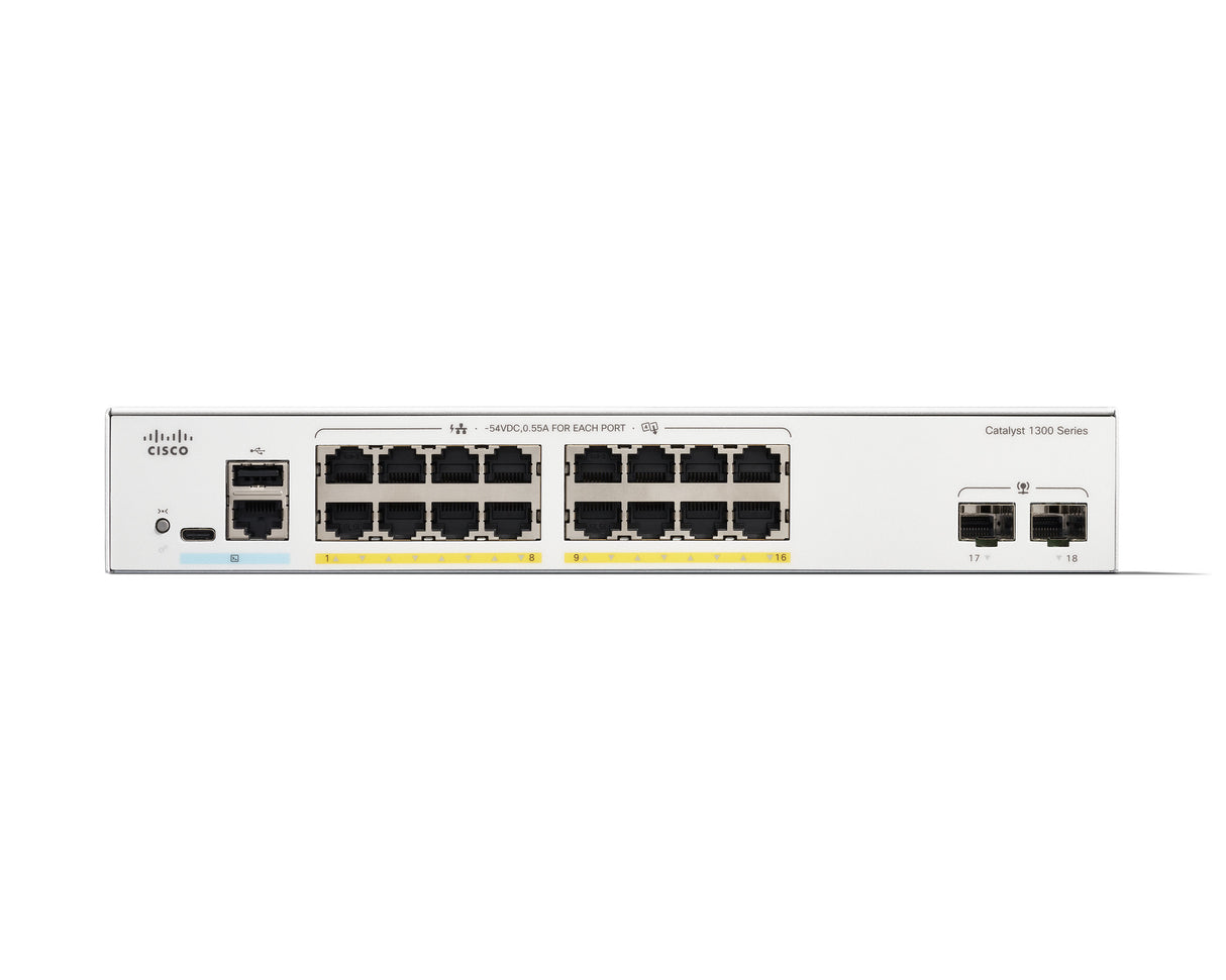 Cisco C1300-16FP-2G Dispositivo de redes Gestionado L2/L3 16