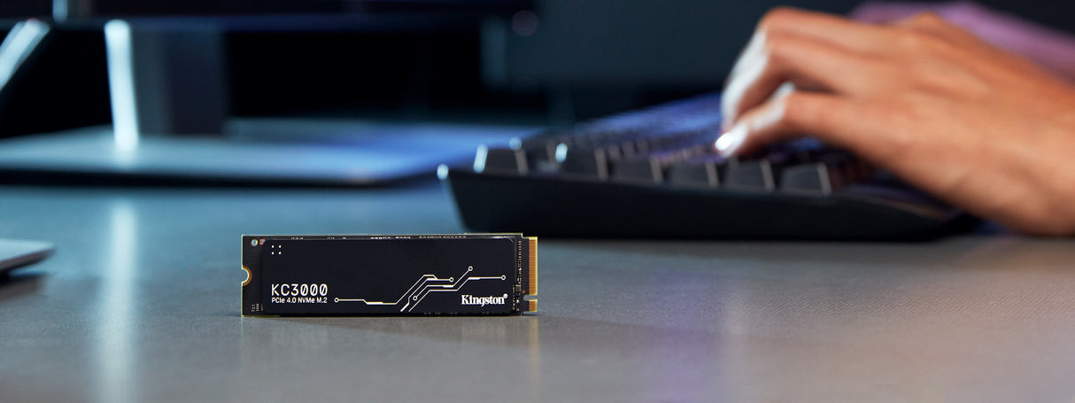 Kingston Technology KC3000 1 TB M.2 PCI Express 4.0 NVMe 3D TLC, 7000 MB/s