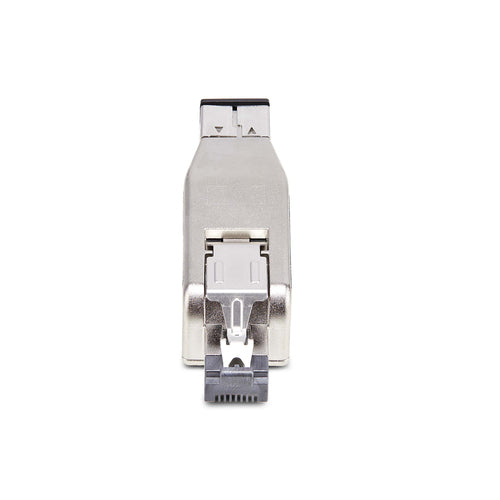 StarTech.com Dongle Conversor de Medios de Fibra Óptica Gigabit a Ethernet RJ45 - Alimentado por PoE - Monomodo 10km - M