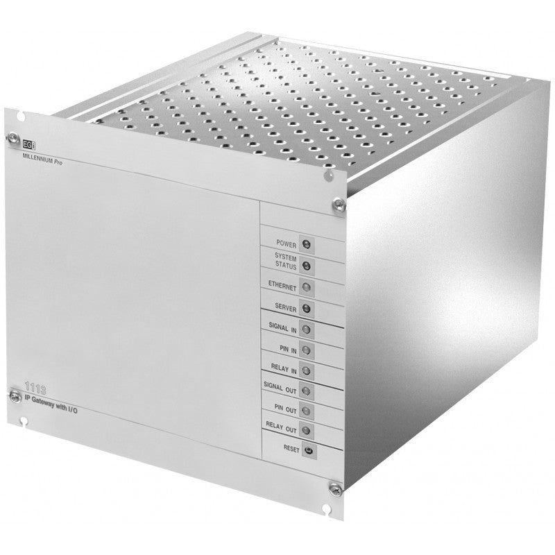 EGI AUDIO SOLUTIONS 1113 amplificador de audio digital Ethernet Plata