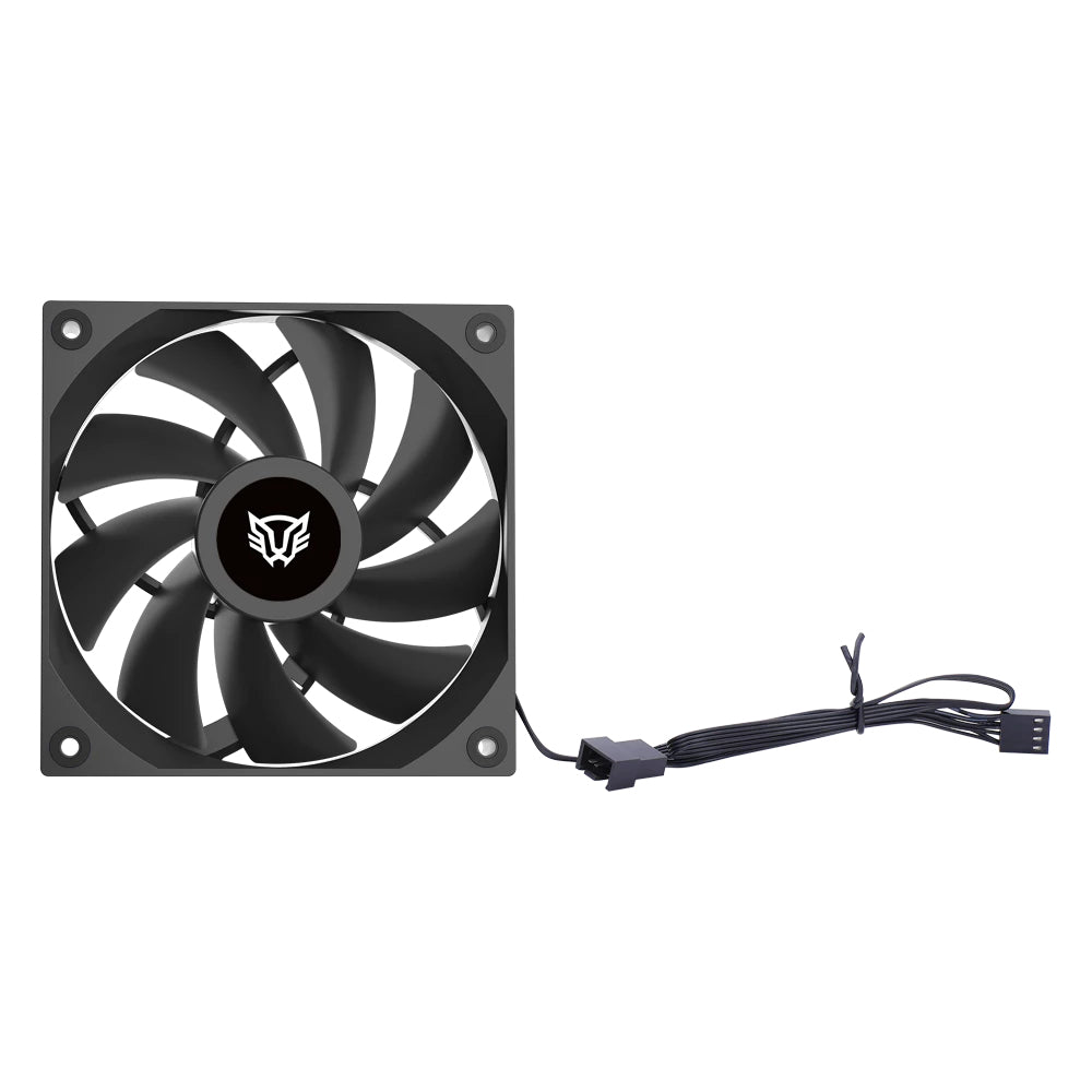 Balam Rush Eolox Glaziar Pro EXG99 Gabinete de la computadora Ventilador 12 cm Negro 1 pieza(s), 0 RPM, 2000 RPM