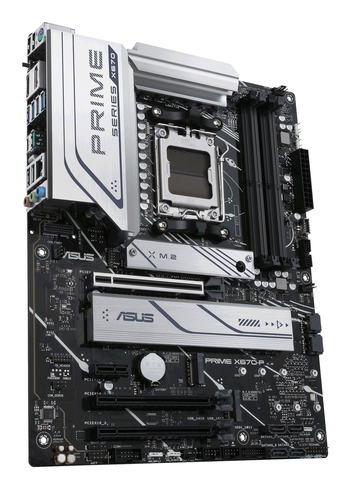 ASUS PRIME X670-P placas base AMD Zócalo AM5 Zócalo AM5 DDR5-SDRAM