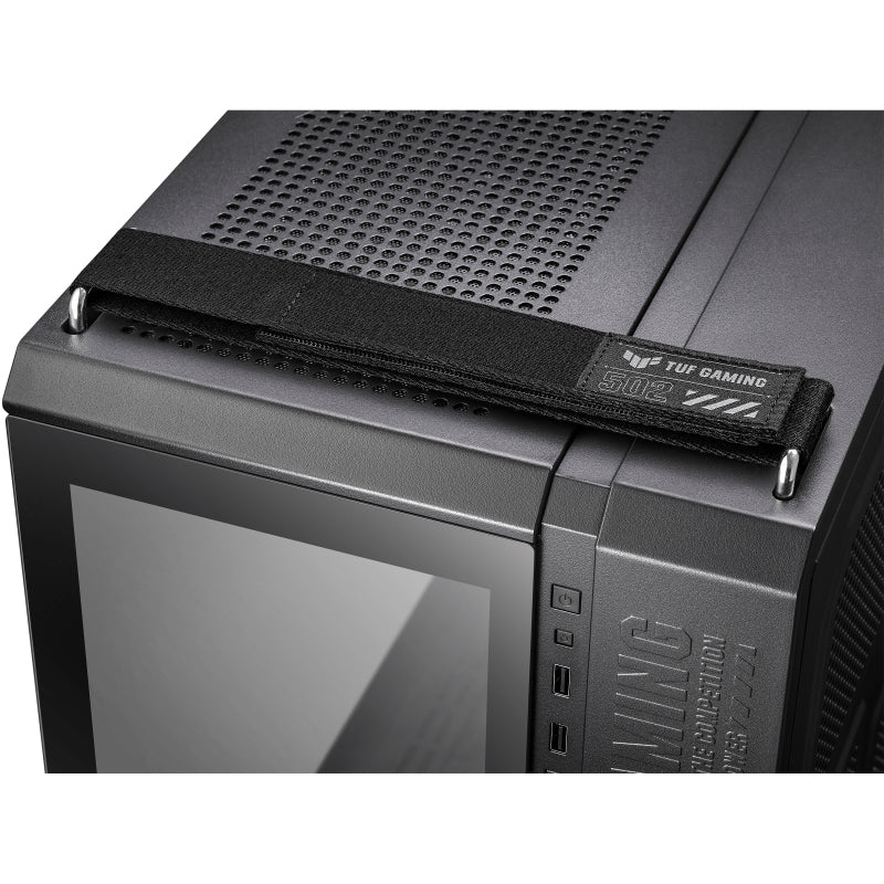 ASUS TUF Gaming GT502 carcasas ordenador Midi Tower PC Negro ATX, micro ATX, Mini-ITX