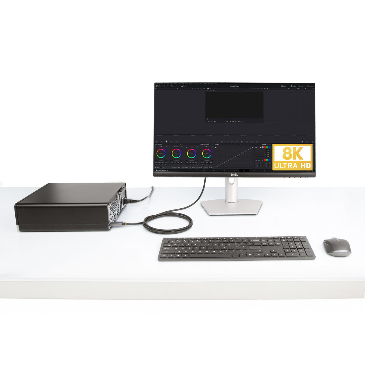 StarTech.com Cable Adaptador de 2m DisplayPort a HDMI - 8K 60Hz - 4K 144Hz - HDR10 - Conversor de Vídeo Activo DP 1.4 a