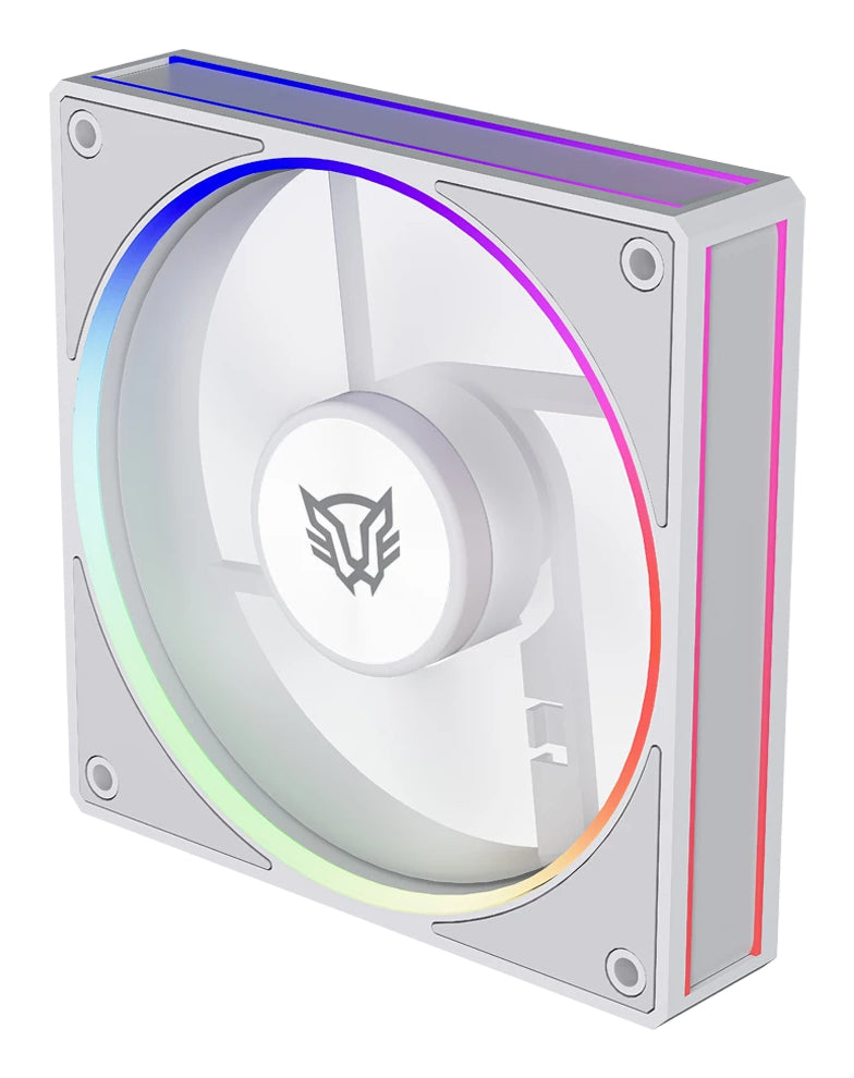 Balam Rush BR-942157 sistema de refrigeración de computadora Gabinete de la computadora Ventilador 12 cm Blanco