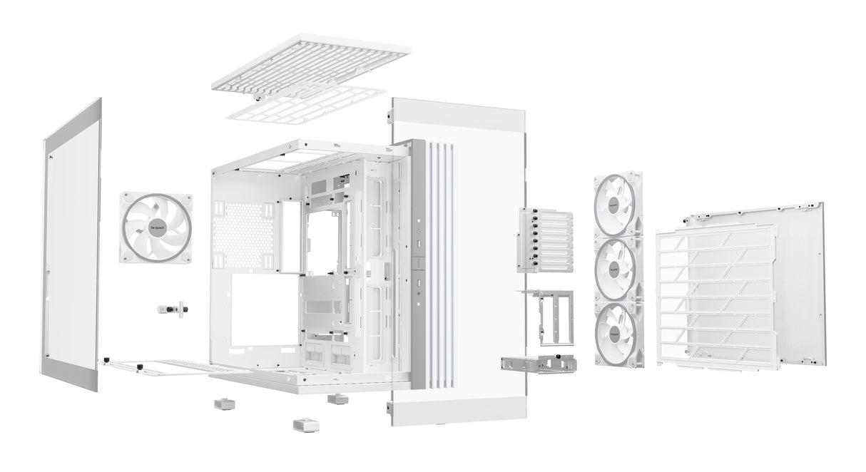 be quiet! LIGHT BASE 900 DX White carcasas ordenador Full Tower PC Blanco 1