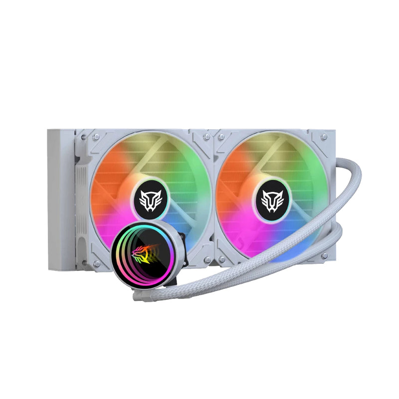 Balam Rush BR-937375 sistema de refrigeración de computadora Procesador Refrigerador híbrido Blanco