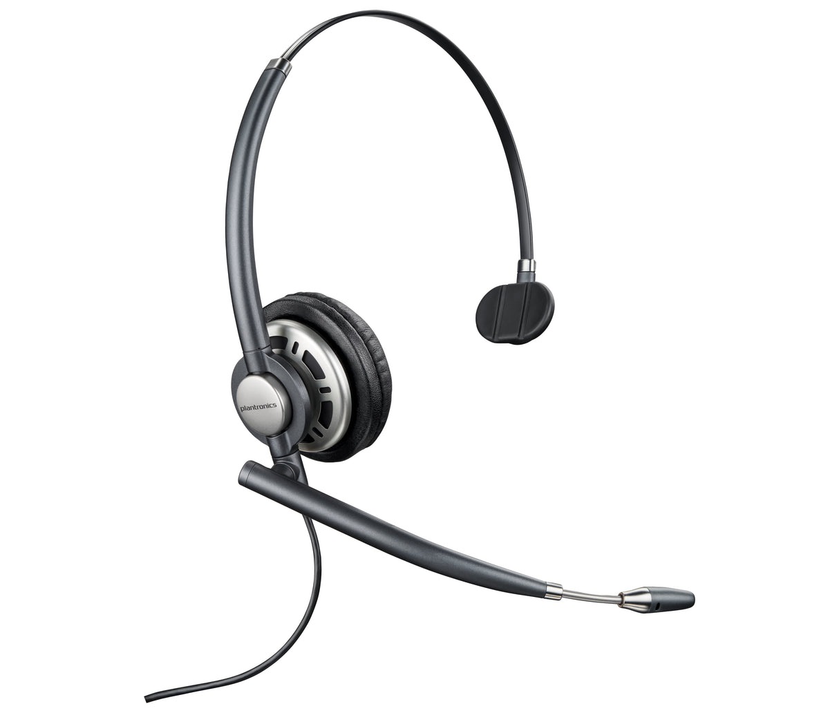 HP Poly Auriculares de un solo oído Poly EncorePro HW710 + funda + Quick Disconnect, TAA, Black, México, Windows 10