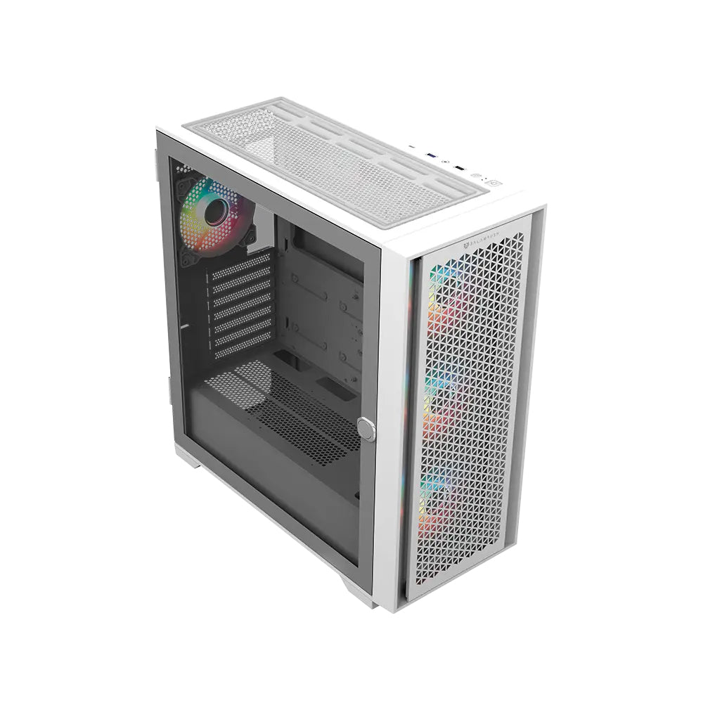 Balam Rush BR-938761 carcasa de ordenador Escritorio Blanco