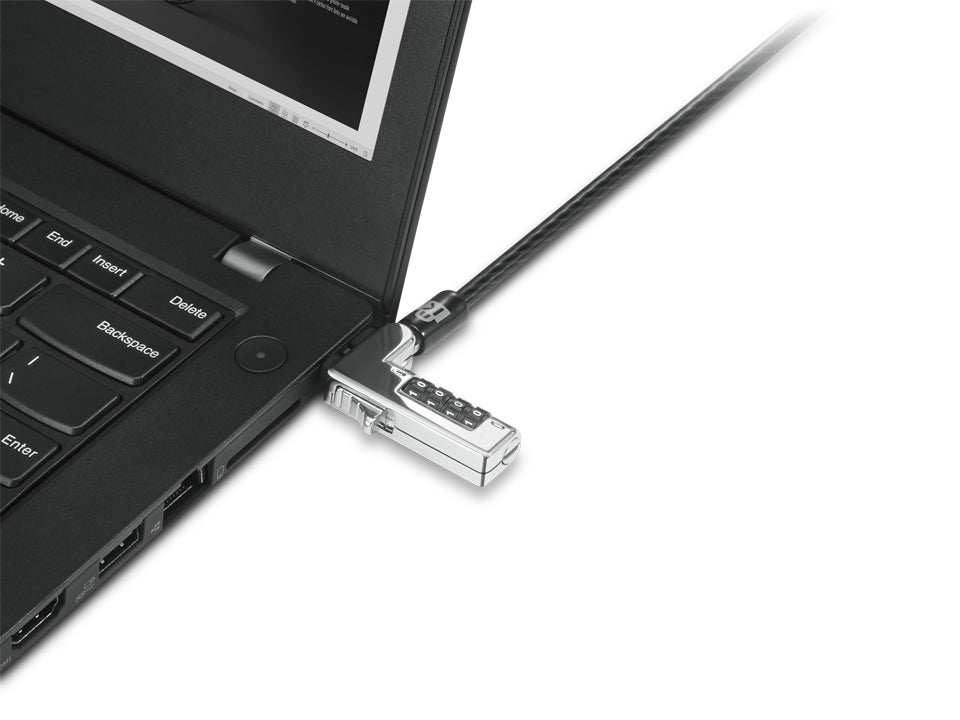 Lenovo 4XE1F30278 Cable Negro Universal Cerradura con combinación Kensington