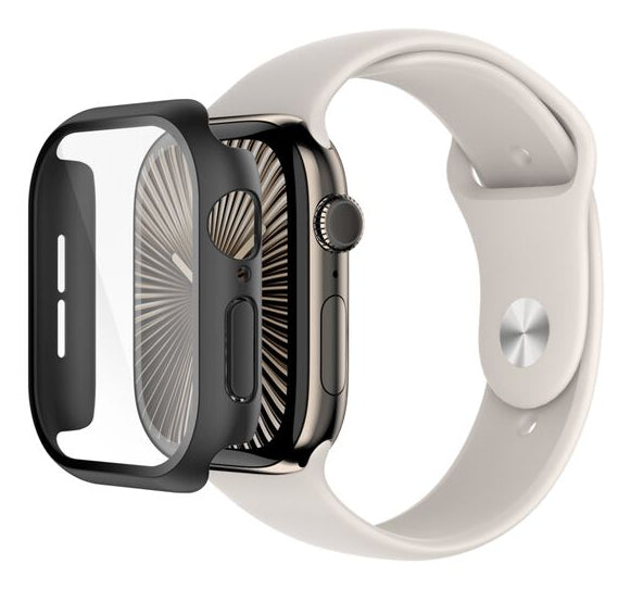 BUMPER+PROTECTOR P/WATCH S10 46MM NEGRO