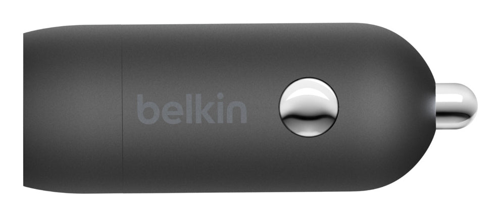 CARGADOR P/AUTO BELKIN USB-C/20W/NEGRO