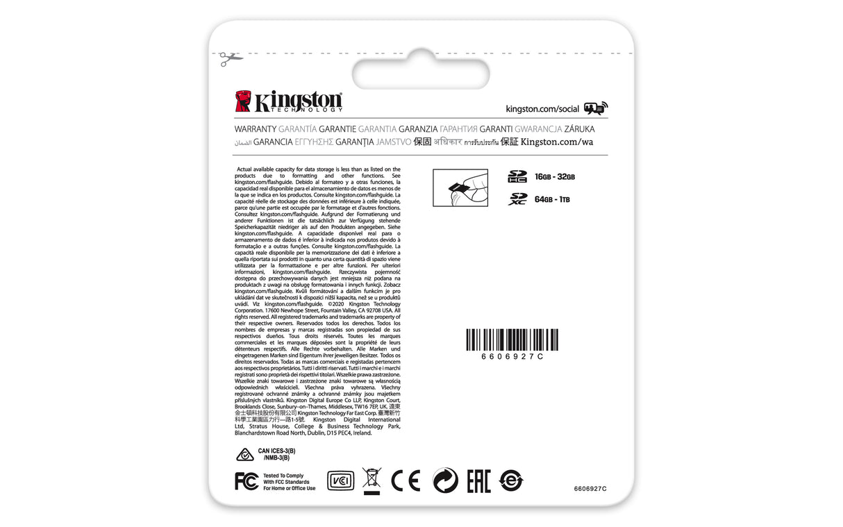 Kingston Technology Canvas Select Plus 128 GB SDXC UHS-I Clase 10, 100 MB/s