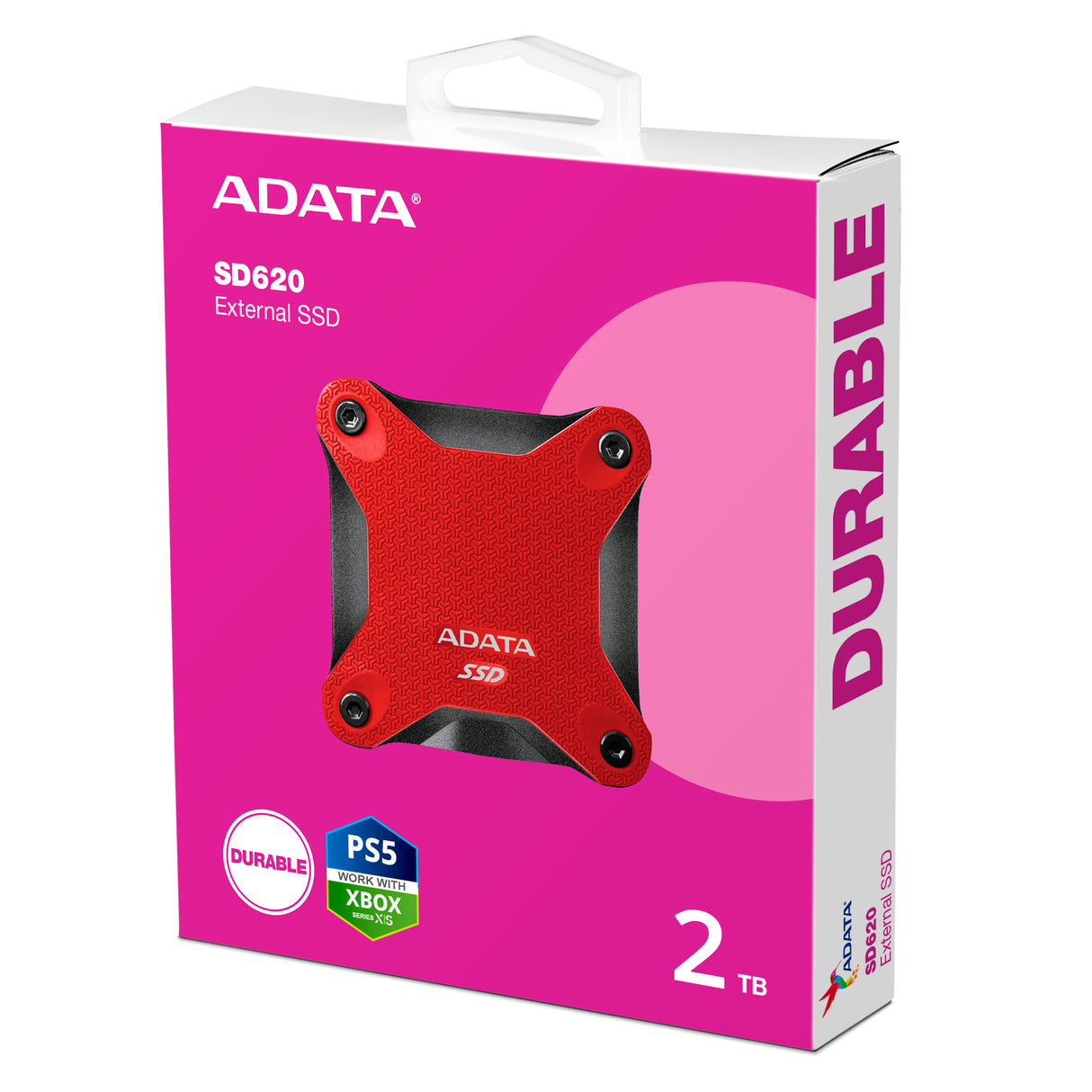 ADATA SD620 Unidades externas de estado sólido 2 TB 520 MB/s Micro-USB B