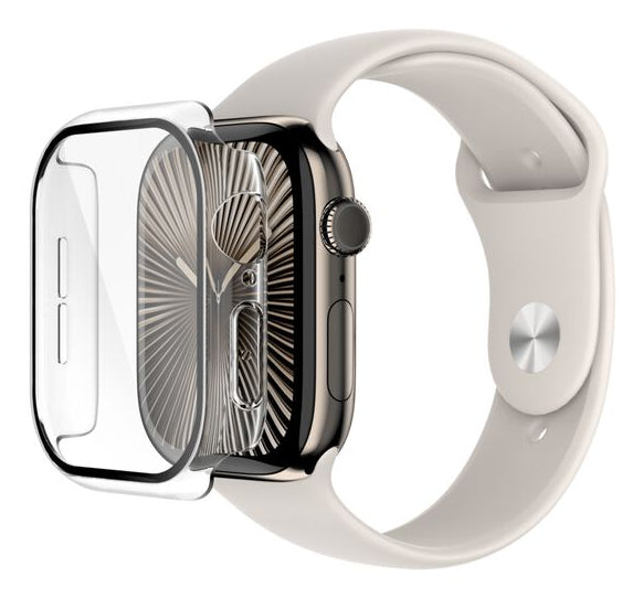 BUMPER+PROTECTOR P/WATCH S10 46MM TRANSP