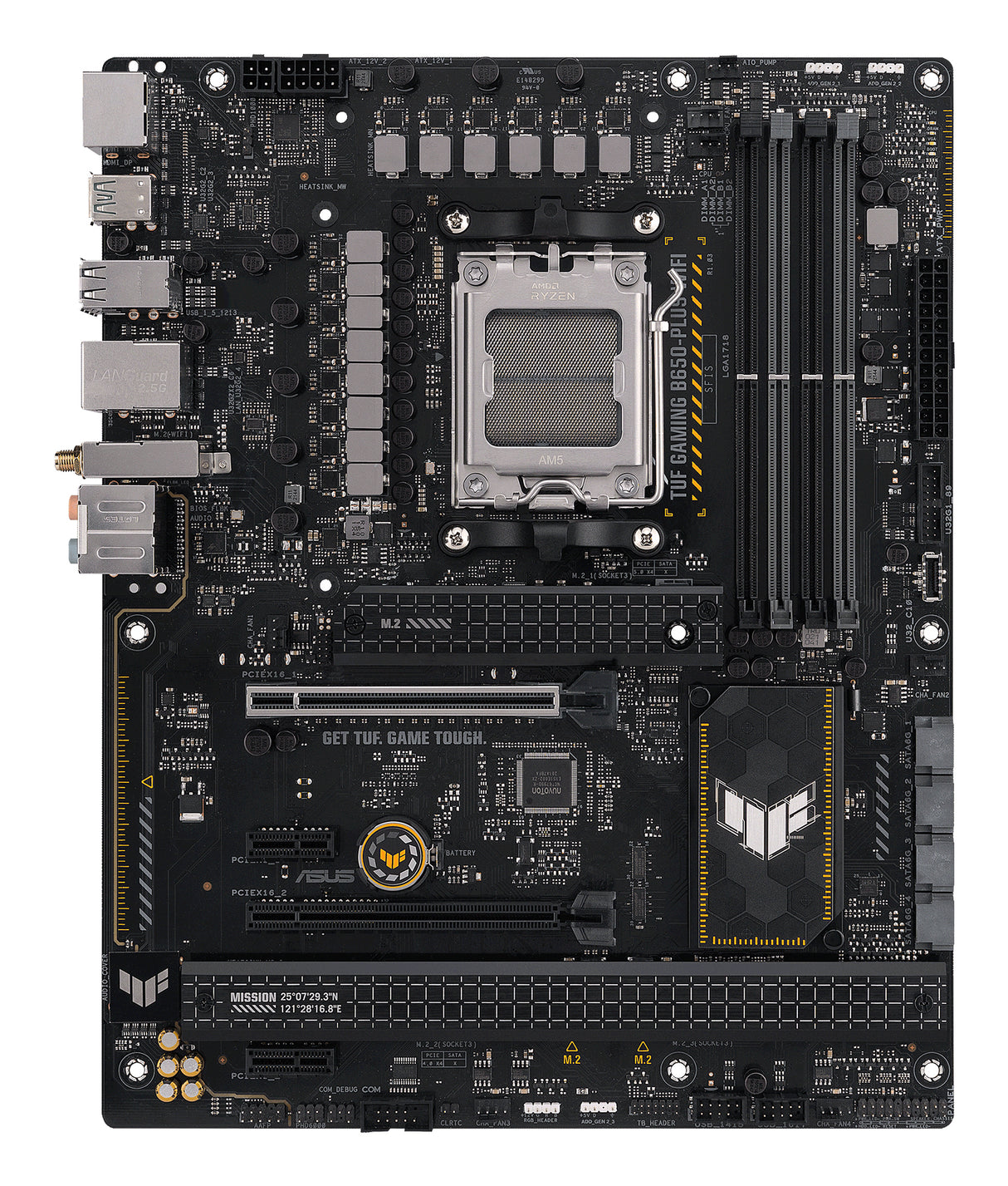 ASUS TUF GAMING B650-PLUS WIFI placas base AMD Zócalo AM5 AMD Ryzen 7000 Series Zócalo AM5