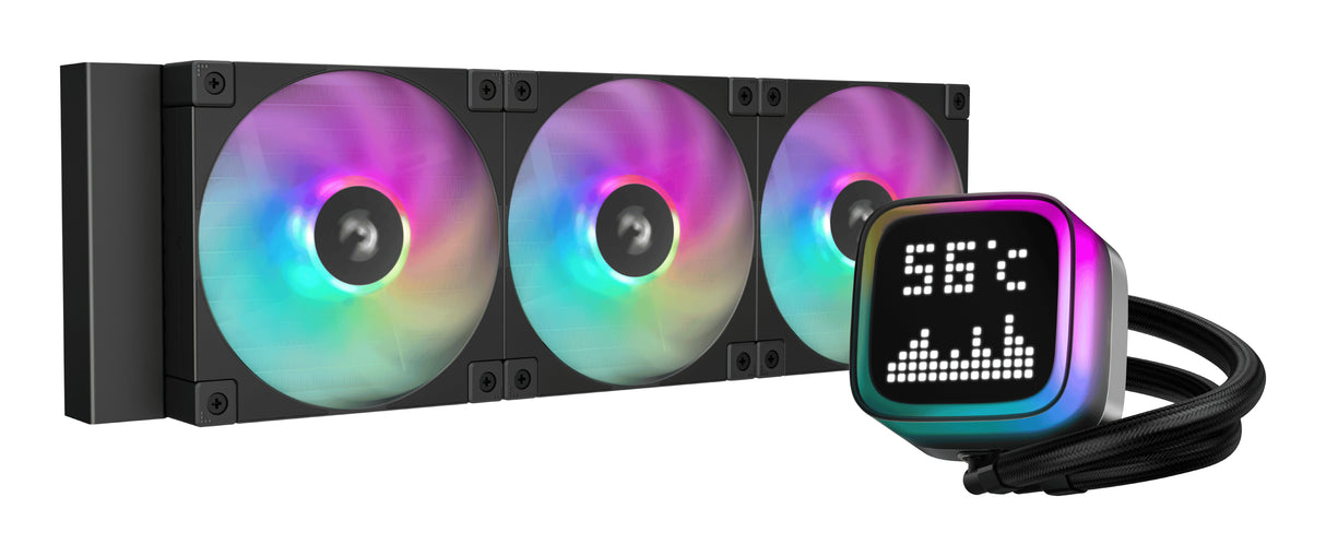 DeepCool LP360 sistemas de refrigeración para ordenadores Carcasa del ordenador, Procesador 12 mm 72,04 cfm 3,48 mmH2O