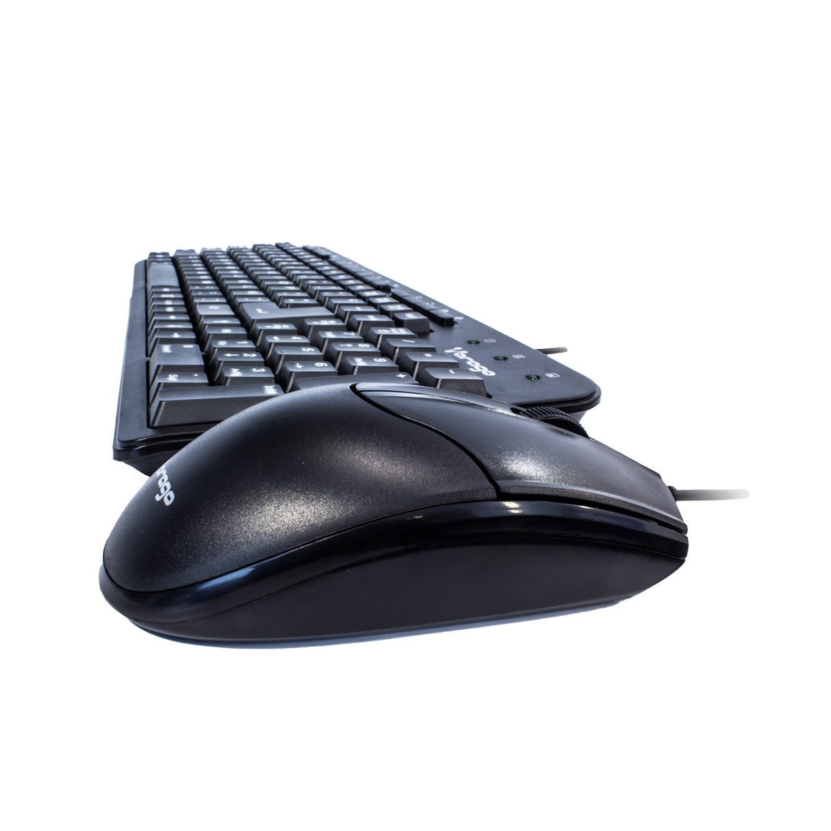 Vorago KM-105 teclado Ratón incluido Universal USB QWERTY Español Negro