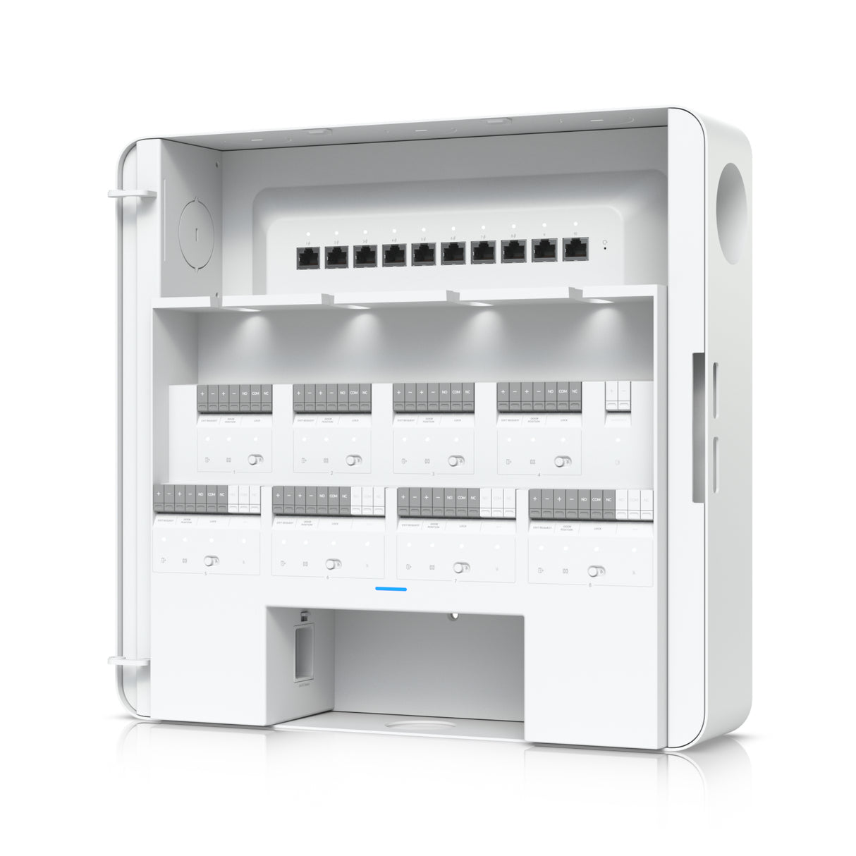 Ubiquiti EAH-8 controlador de seguridad de la puerta Gabinete 8 puerta(s) Ethernet
