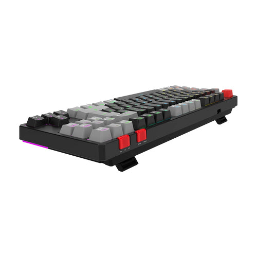 Teclado Gaming Balam Rush GK990, Retroiluminación RGB, 104 Teclas Anti-ghosting, Reposamuñecas Desmontable
