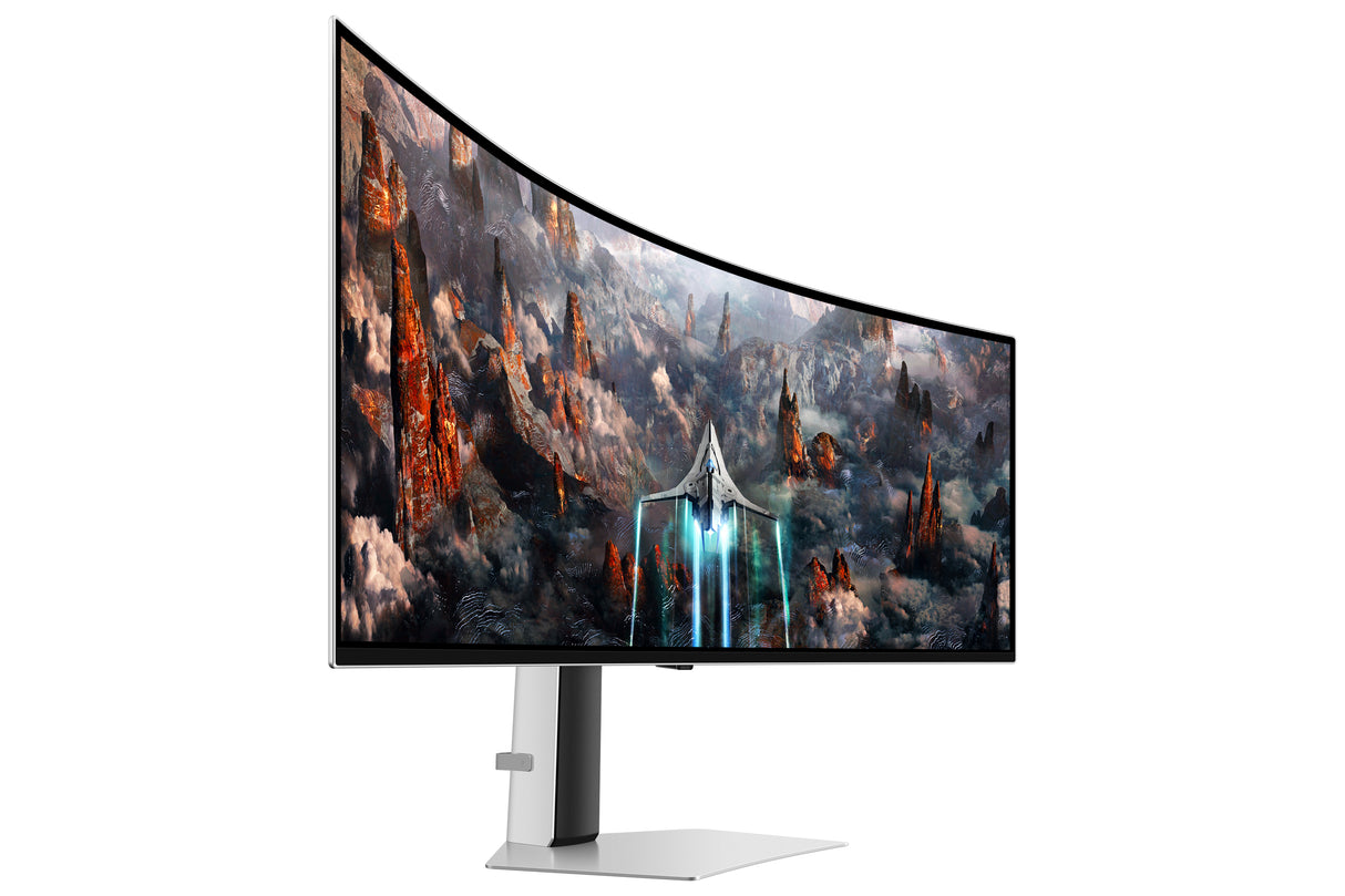 Samsung Odyssey LS49CG930SL Monitor 124,5 cm (49") 5120 x 1440 Pixeles Dual WQHD OLED Gris