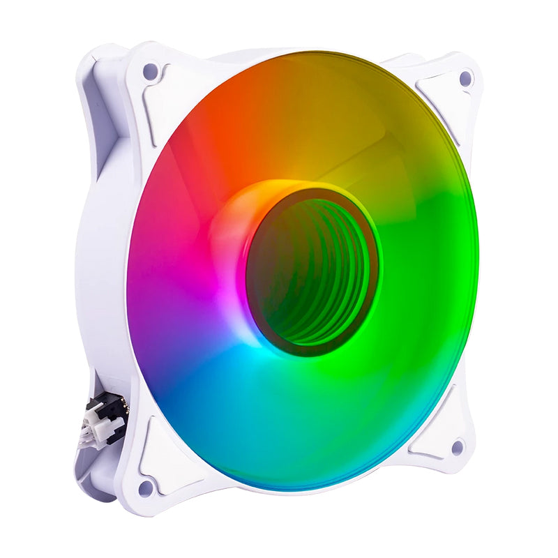 Balam Rush Elox Blaze EX90W Gabinete de la computadora Enfriador de aire 12 cm Blanco, 1200 RPM