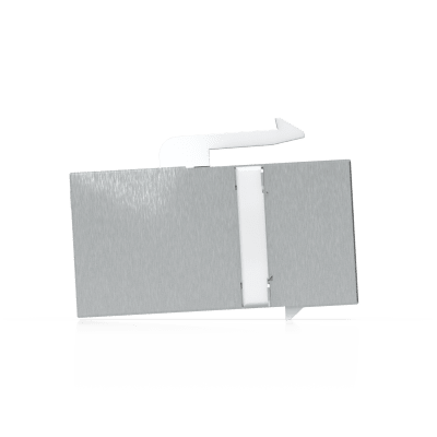 UACC-KEYSTONE-COUPLER-C6A - Acoplador Keystone / Cat6A Pasante / 10 Gbps / PoE / Snap-In / Paquete 12 Piezas