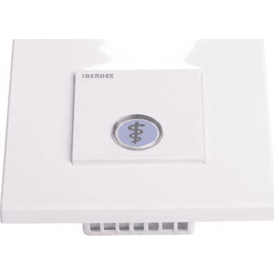 NX0195/B - Ibernex Pulsador de Alarma Médica Iluminado / Contacto NA / IP65 NX0195/B