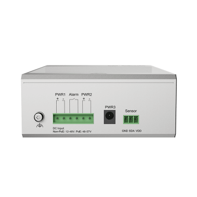 WI-PCES310GF-H - Switch Industrial PoE / 8 Puertos Gigabit PoE / 270W Budget / Uplink SFP / DIN-Rail / -30°C a 65°C / Fanless