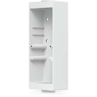 UACC-READER-PRO-JB-W - Caja de Conexión Color Blanco para Lectores Profesionales UniFi Access y Doorbell, Montaje en Superficie Plana, Compatible con Conduit de 3/4”