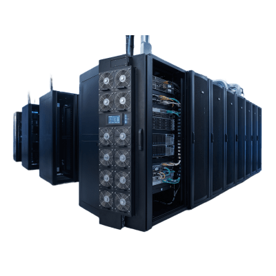 10630-201 - Enfriador de Puerta Trasera para Rack 42U / 800W Agua Refrigerada / 12 Ventiladores DC Hot-Swap / Ethernet SNMP Modbus / Hoffman RackChiller RDHX PRO