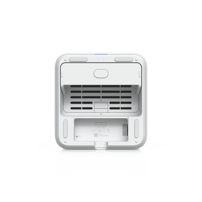UNAS-2-W - NAS Compacto de Escritorio / 2 Bahías 3.5" SATA / Puerto 2.5 GbE / USB-C 5 Gbps / PoE++ 60 W / Pantalla LCD 1.47"
