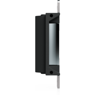 UACC-LOCK-STRIKE-SECURE-15MM - Contrachapa eléctrica de alta seguridad tipo Fail-Secure (normalmente cerrada), fuerza de sujeción de hasta 1,200 kg (2,645 lb) y profundidad de pestillo de 15 mm