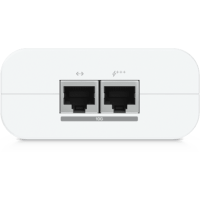 UACC-POE+++-10G - Adaptador PoE++ / 54Vcc @ 1.67A / hasta 90W / Puertos 10 GbE / Protección de Sobretensiones