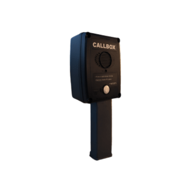 RQX-417-B - Ritron Callbox Inalámbrico UHF / 450-470 MHz / Gabinete de Policarbonato Resistente RQX-417-B