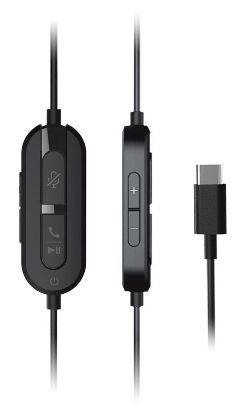 Creative Labs Chat USB Auriculares Alámbrico Diadema Oficina/Centro de llamadas USB Tipo C Negro, 20 - 20000 Hz, 206 g