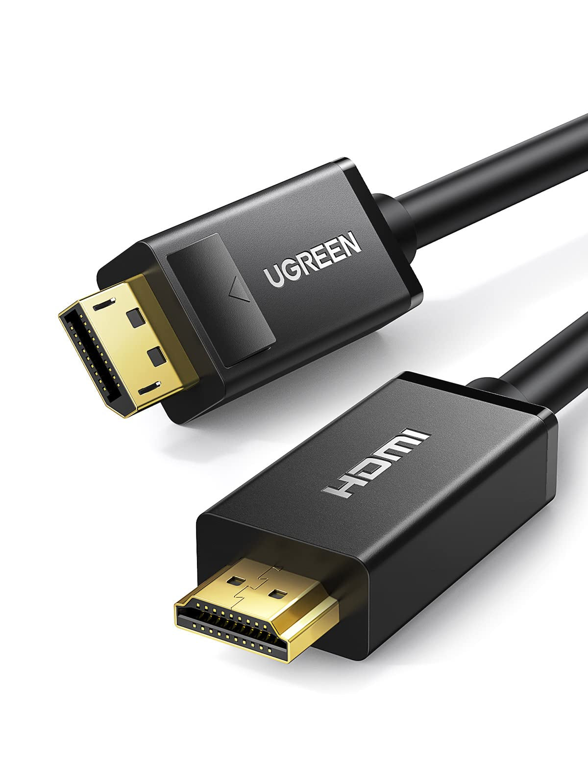 Ugreen 10204 adaptador de cable de vídeo 5 m DisplayPort HDMI Negro