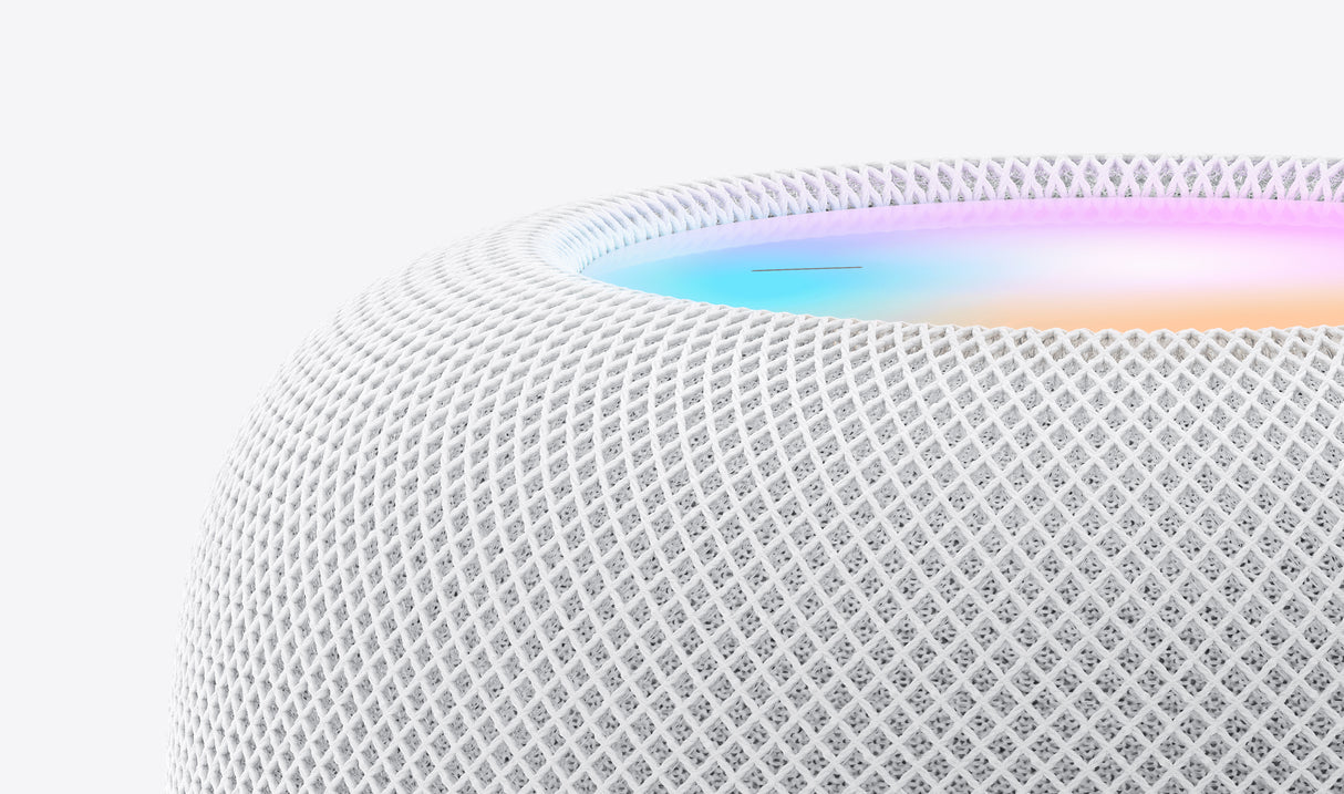 Apple HomePod, Apple Siri, Cilindro, Blanco, MQJ83E/A | Dispositivos con asistente virtual