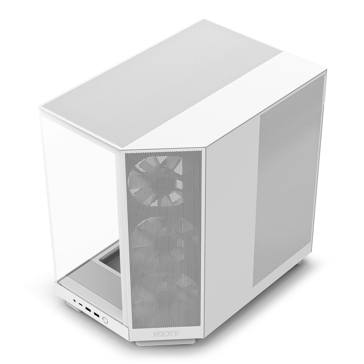NZXT H6 Flow RGB Midi Tower Blanco, ATX, Micro ATX, Mini-ITX, CC-H61FW-R1