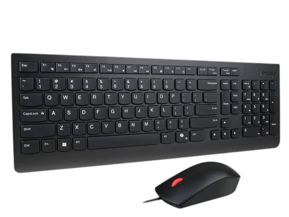 KIT MOUSE Y TECLADO ALAMBRICO LENOVO ESSENTIAL