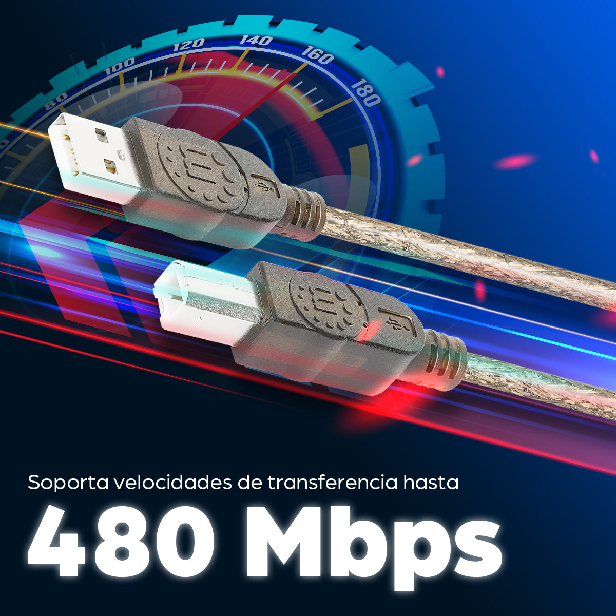 Manhattan Cable de Extensión Activa USB de Alta Velocidad Cable USB 2.0 USB A USB B Macho/Macho