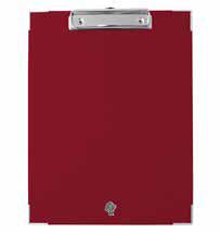 Techmakro KITTB10VN portapapeles Cloruro de polivinilo (PVC), Cartón Rojo, 240 mm, 330 mm, 200 g