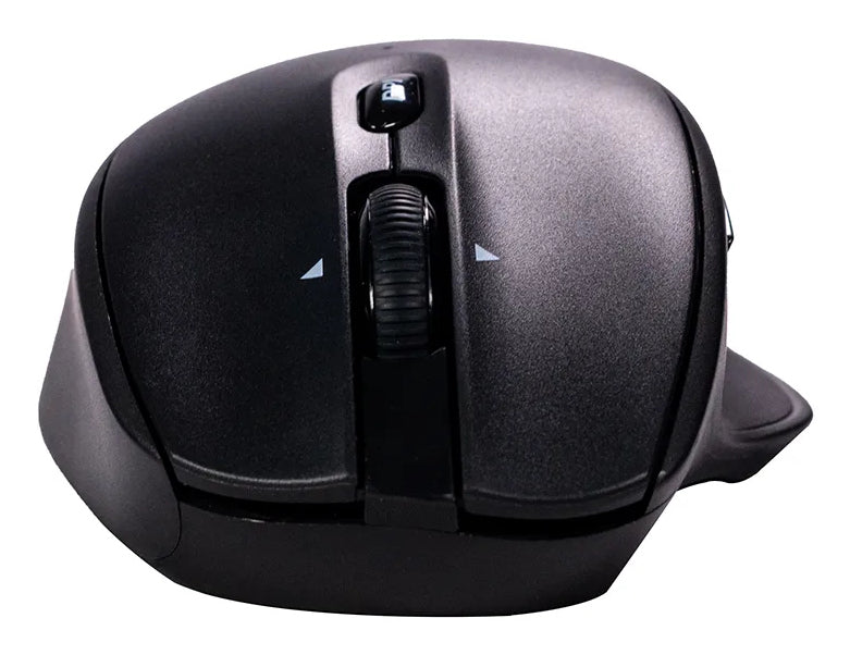 Naceb Technology Na-0139 ratón Diestro RF inalámbrico 1600 DPI, Negro, Na-0139N