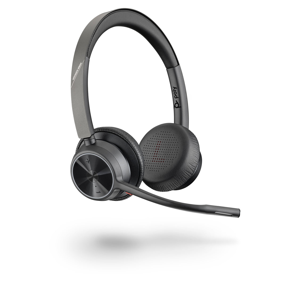 HP Poly Auriculares Poly Voyager 4320 USB-A + llave BT700 Auriculares Auriculares Diadema Oficina/Centro de llamadas Binaural