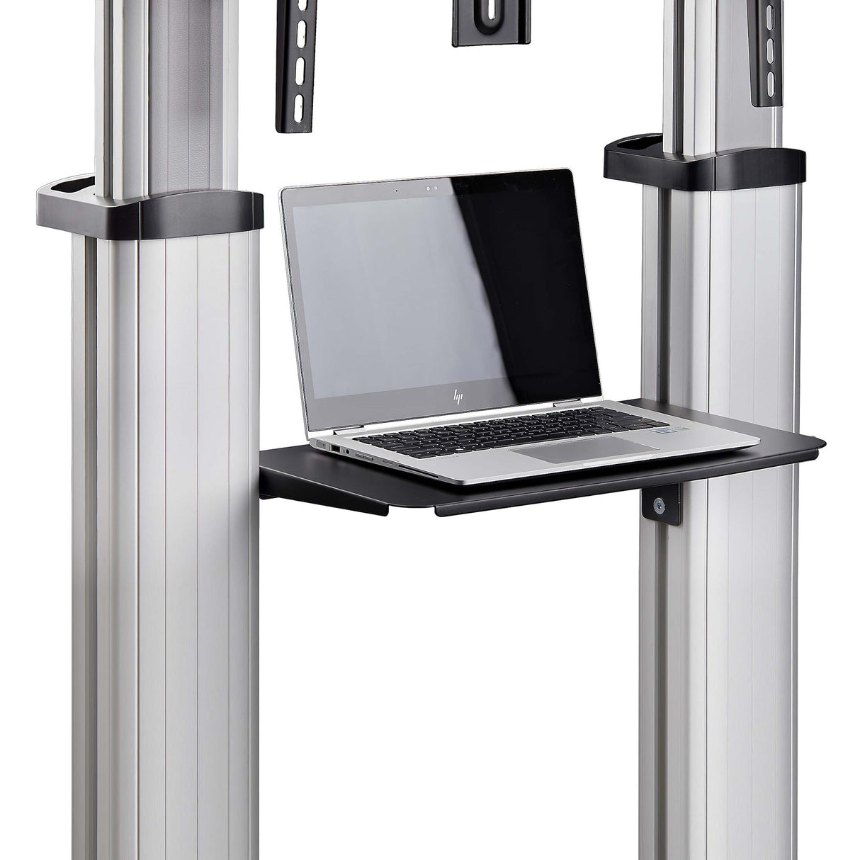 StarTech.com Carrito Soporte Móvil con Ruedas para TV de Pantalla Plana de 60 a 100 Pulgadas o 100kg - Soporte Rodante A