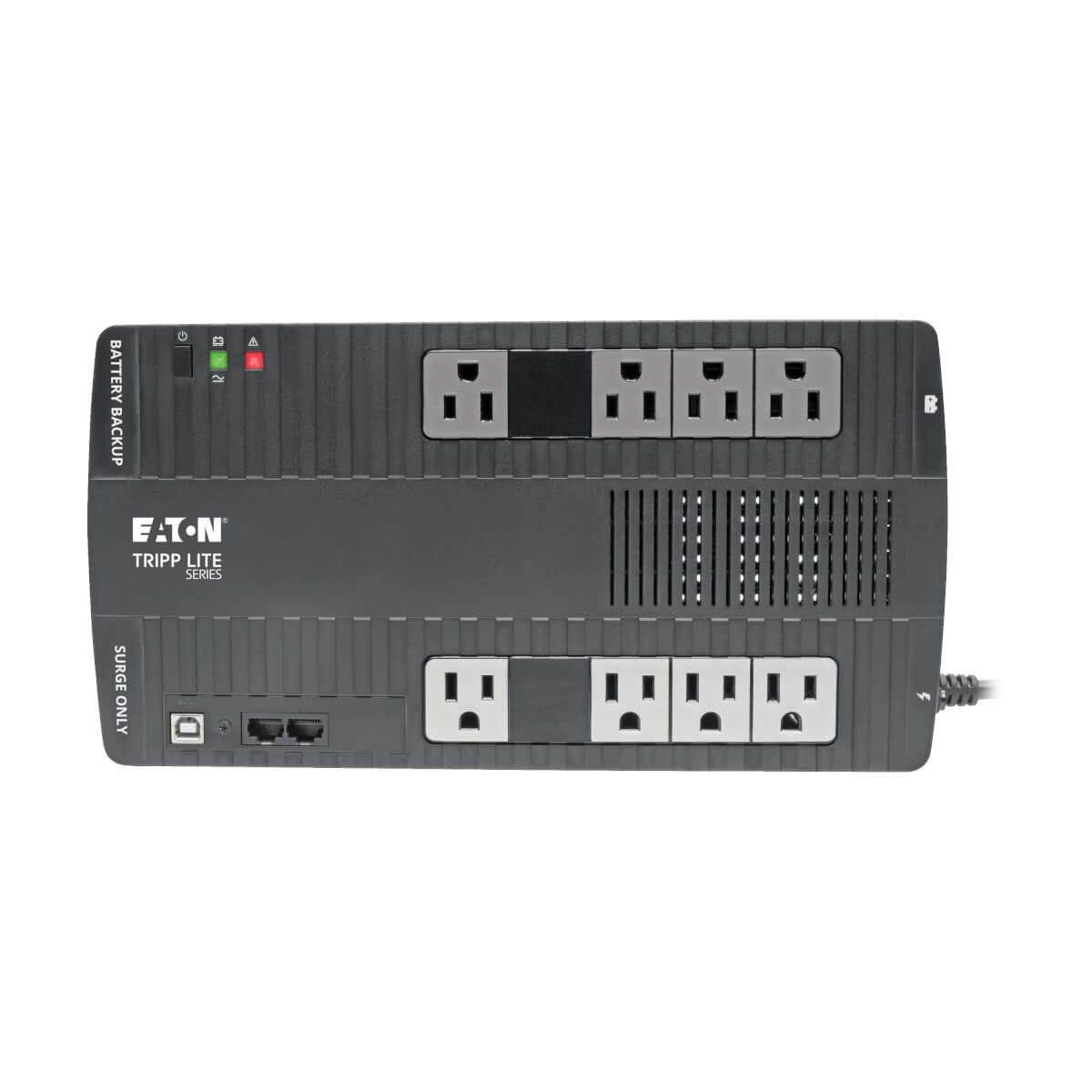 Tripp Lite AVR550U UPS Interactivo de 550VA 300W - 8 Tomacorrientes NEMA 5-15R, AVR, 120V, 50/60Hz, USB, Instalación en