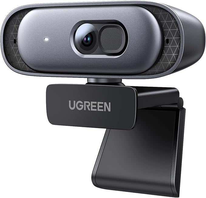 Ugreen 35626 cámara web 2 MP 2560 x 1440 Pixeles USB 2.0 Negro