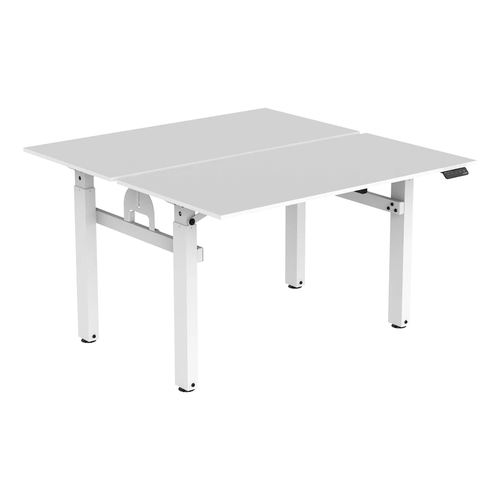 Acteck Ergo Desk V2 ED727 Blanco, Derecho, Forma rectangular, Aglomerado de madera