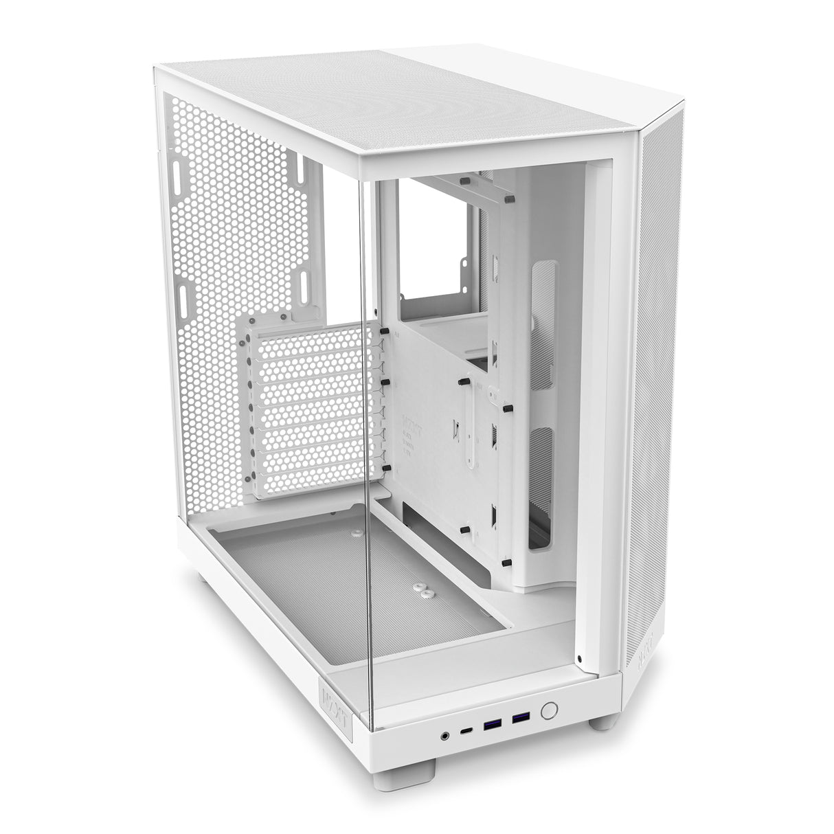 NZXT H6 Flow RGB Midi Tower Blanco, ATX, Micro ATX, Mini-ITX, CC-H61FW-R1