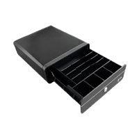 CAJÓN DE DINERO 3NSTAR CD205 CON LLAVE, 24V, COMPACTO, NEGRO, METÁLICO CD205